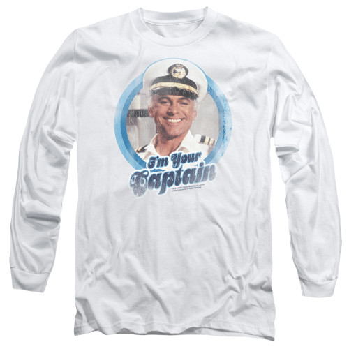 Image for The Love Boat Long Sleeve T-Shirt - I'm Your Captain