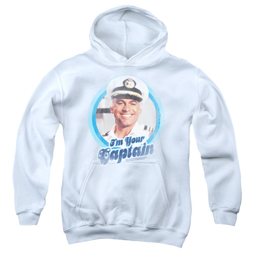 Image for The Love Boat Youth Hoodie - I'm Your Captain