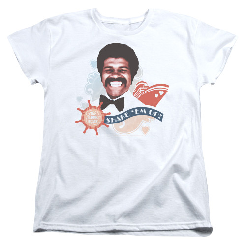 Image for The Love Boat Woman's T-Shirt - Shake 'Em Up