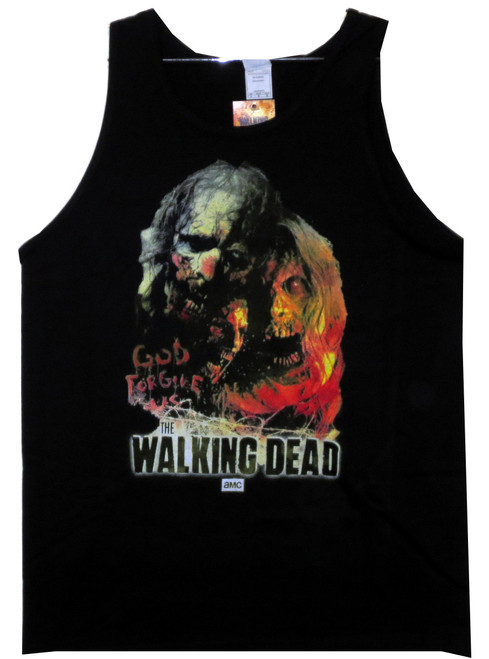 The Walking Dead Tank Top - Illustrated Zombies