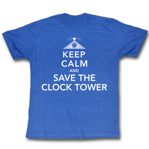 Back to the Future T-Shirt - Keep Calm and Save the Clock Tower