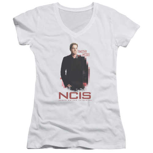 Image for NCIS Girls V Neck T-Shirt - Probie