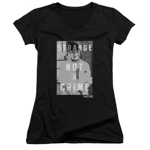 Image for NCIS Girls V Neck T-Shirt - Strange