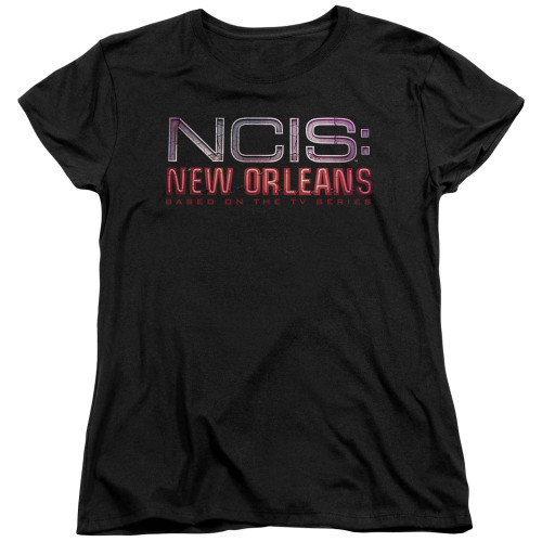 Image for NCIS Woman's T-Shirt - Neon SIgn