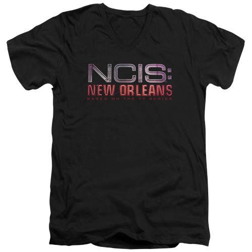 Image for NCIS T-Shirt - V Neck - Neon SIgn