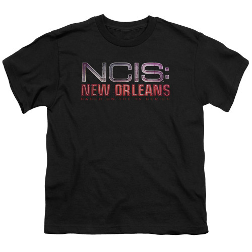 Image for NCIS Youth T-Shirt - Neon SIgn
