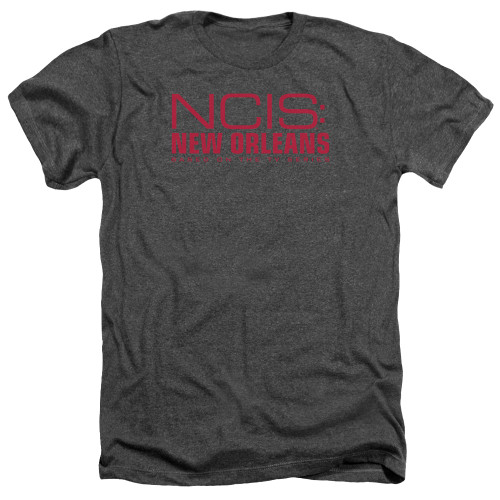 Image for NCIS Heather T-Shirt - Orleans Logo