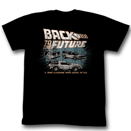 Back to the Future T-Shirt - Time Machine with Style