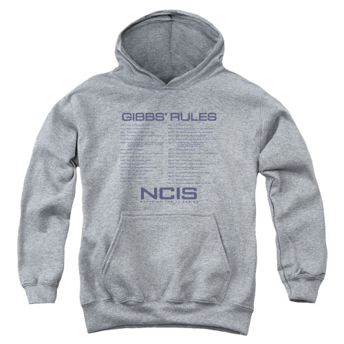 Image for NCIS Youth Hoodie - Gibbs Rules