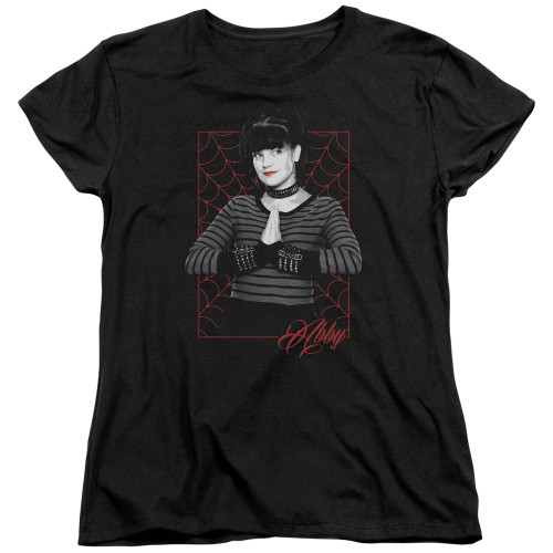 Image for NCIS Woman's T-Shirt - Abby Webs