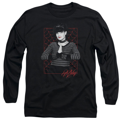 Image for NCIS Long Sleeve T-Shirt - Abby Webs