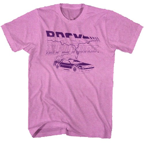 Back to the Future T-Shirt - Future Purple