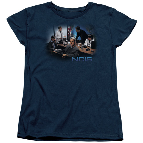 Image for NCIS Woman's T-Shirt - Original Cast