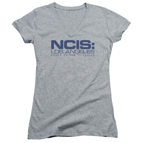 Image for NCIS Girls V Neck T-Shirt - Los Angeles Logo