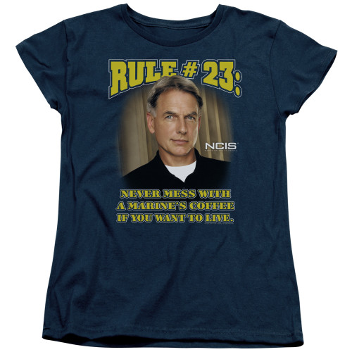 Image for NCIS Woman's T-Shirt - Rule 23