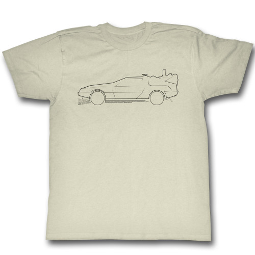 Back to the Future T-Shirt - Car Lines