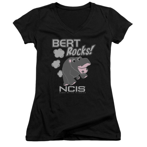 Image for NCIS Girls V Neck T-Shirt - Bert Rocks
