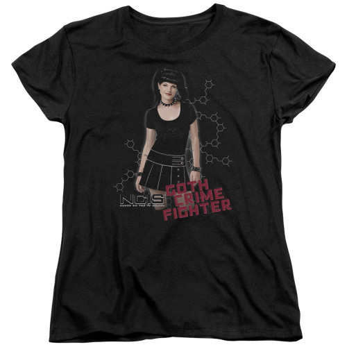 Image for NCIS Woman's T-Shirt - Gothic Crime Fighter