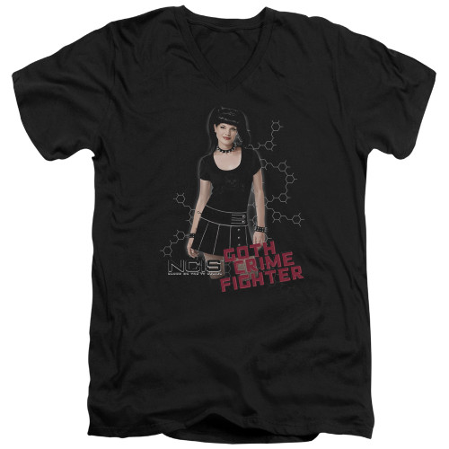 Image for NCIS T-Shirt - V Neck - Gothic Crime Fighter