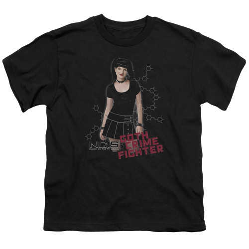 Image for NCIS Youth T-Shirt - Gothic Crime Fighter
