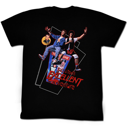 Bill & Ted's Excellent Adventure T-Shirt - Flying