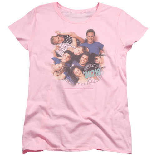 Image for Beverly Hills, 90210 Woman's T-Shirt - Gang in Gang in Logo
