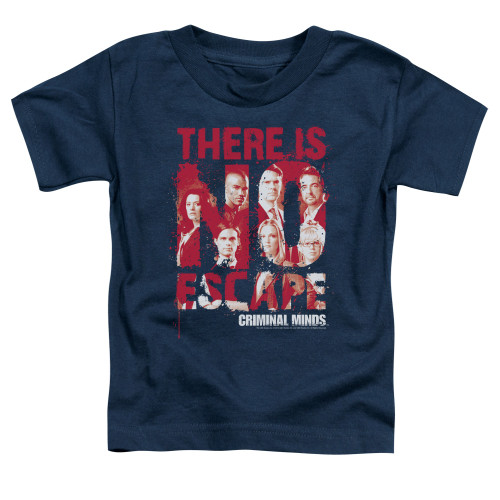 Image for Criminal Minds Toddler T-Shirt - No Escape