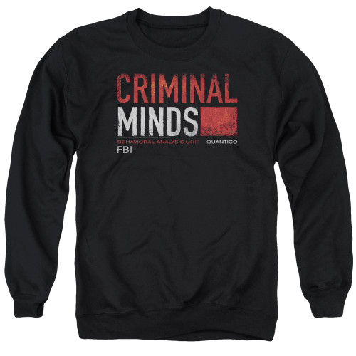 Image for Criminal Minds Crewneck - Title Card