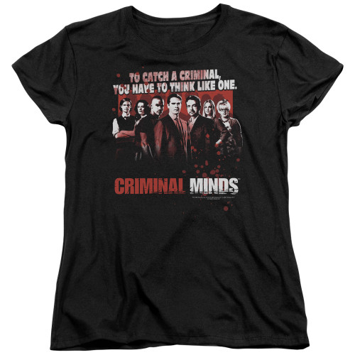 Image for Criminal Minds Woman's T-Shirt - Think Like One