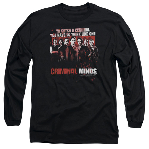 Image for Criminal Minds Long Sleeve T-Shirt - Think Like One
