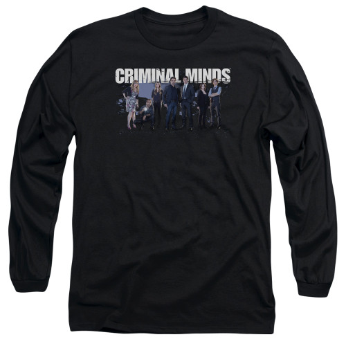 Image for Criminal Minds Long Sleeve T-Shirt - Season 10 Cast