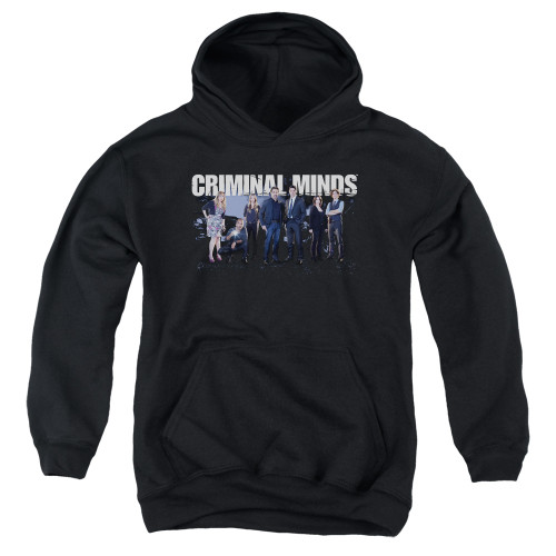 Image for Criminal Minds Youth Hoodie - Season 10 Cast