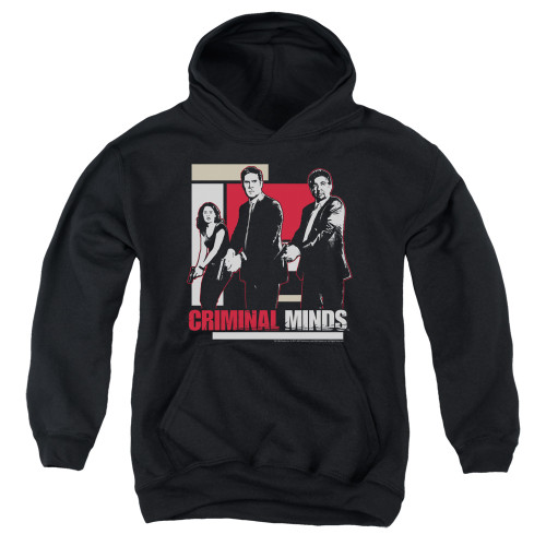 Image for Criminal Minds Youth Hoodie - Guns Drawn