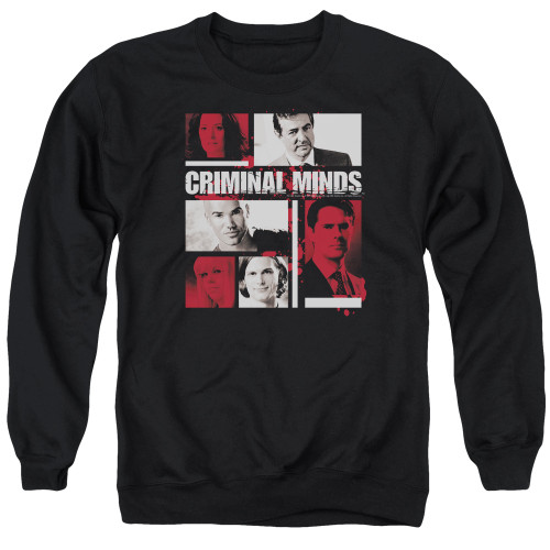 Image for Criminal Minds Crewneck - Character Boxes