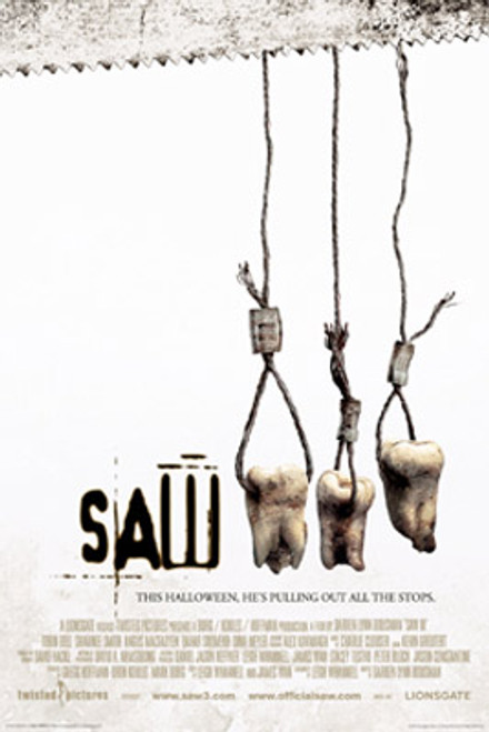 Saw III Poster - One Sheet