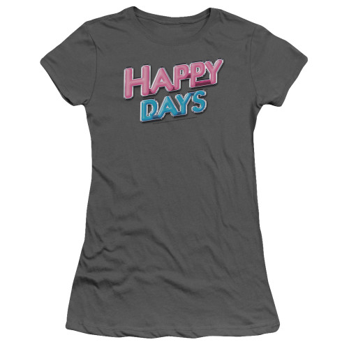 Image for Happy Days Girls T-Shirt - Logo