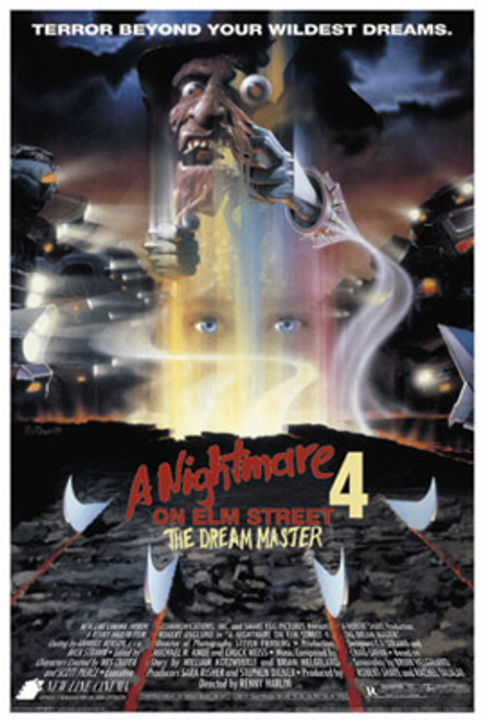 Nightmare on Elm Street Part 4 Poster - Movie Sheet