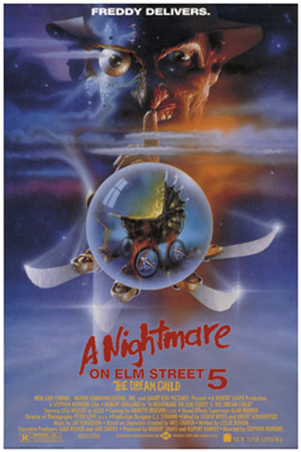 Nightmare on Elm Street Part 5 Poster - Movie Sheet