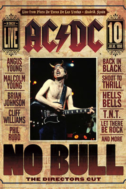 AC/DC Poster - No Bull