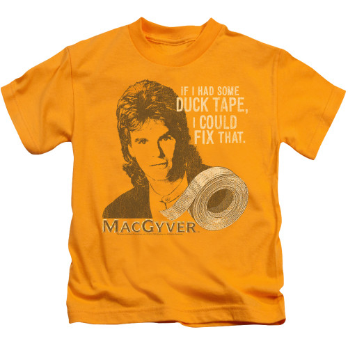 Image for MacGyver Kids T-Shirt - Duct Tape