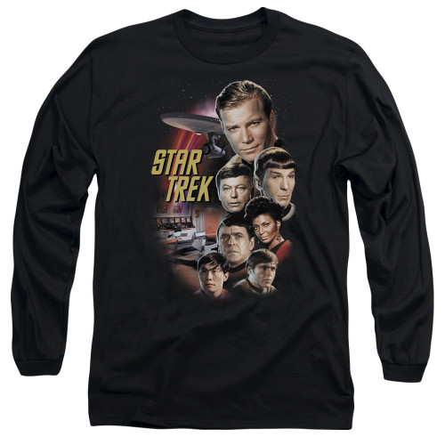 Image for Star Trek Long Sleeve T-Shirt - The Classic Crew