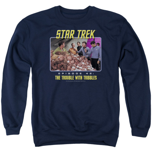 Image for Star Trek Crewneck - Episode 42: The Trouble With Tribbles