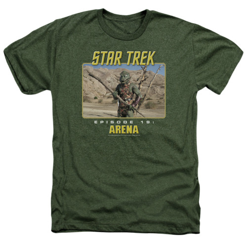 Image for Star Trek Heather T-Shirt - Episode 19: Arena