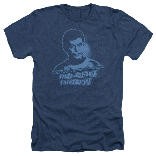 Image for Star Trek Heather T-Shirt - Are You Out of Your Vulcan Mind