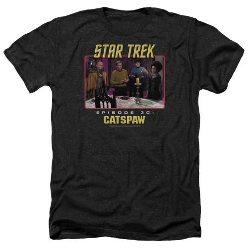 Image for Star Trek Heather T-Shirt - Episode 30: Catspaw