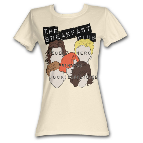 The Breakfast Club Stereotypes Girls T-Shirt