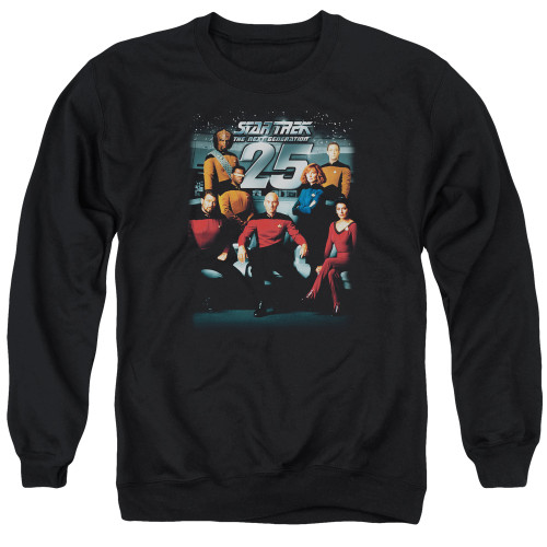 Image for Star Trek The Next Generation Crewneck - 25th Anniversary Crew