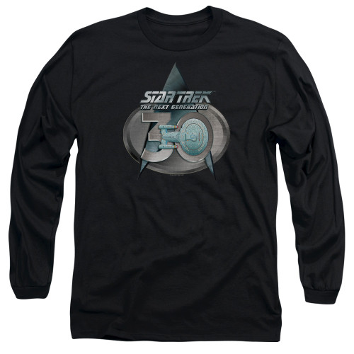 Image for Star Trek The Next Generation Long Sleeve T-Shirt - TNG 30 Logo