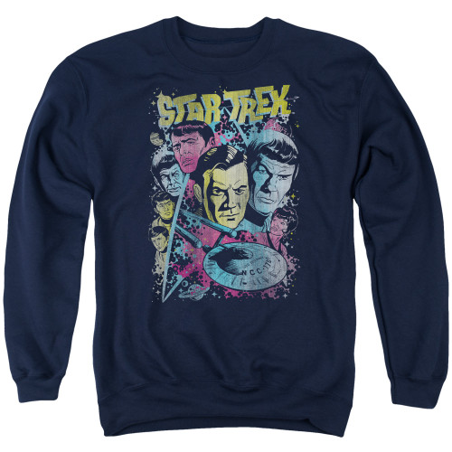 Image for Star Trek Crewneck - Classic Crew Illustrated