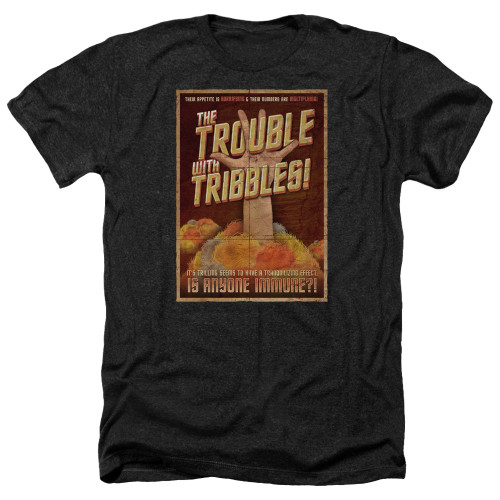 Image for Star Trek Heather T-Shirt - Tribbles: The Movie